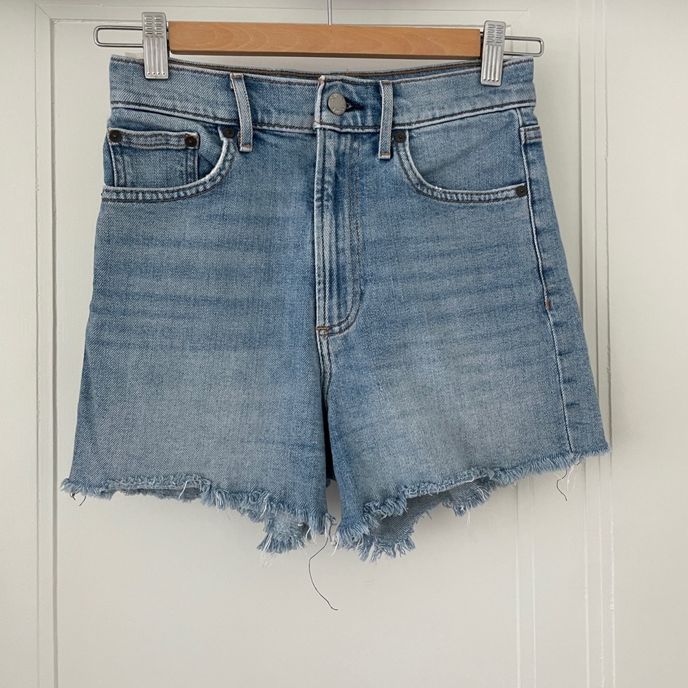 The '50s Arlo Hi Mini Denim Short - Picture 4 of 7